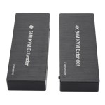 4K KVM Extender, Supports Cat6 Cable, Transmission Distance 50 Meters, Supports HD 1080P 60Hz, Compatible with Mouse and Keyboard